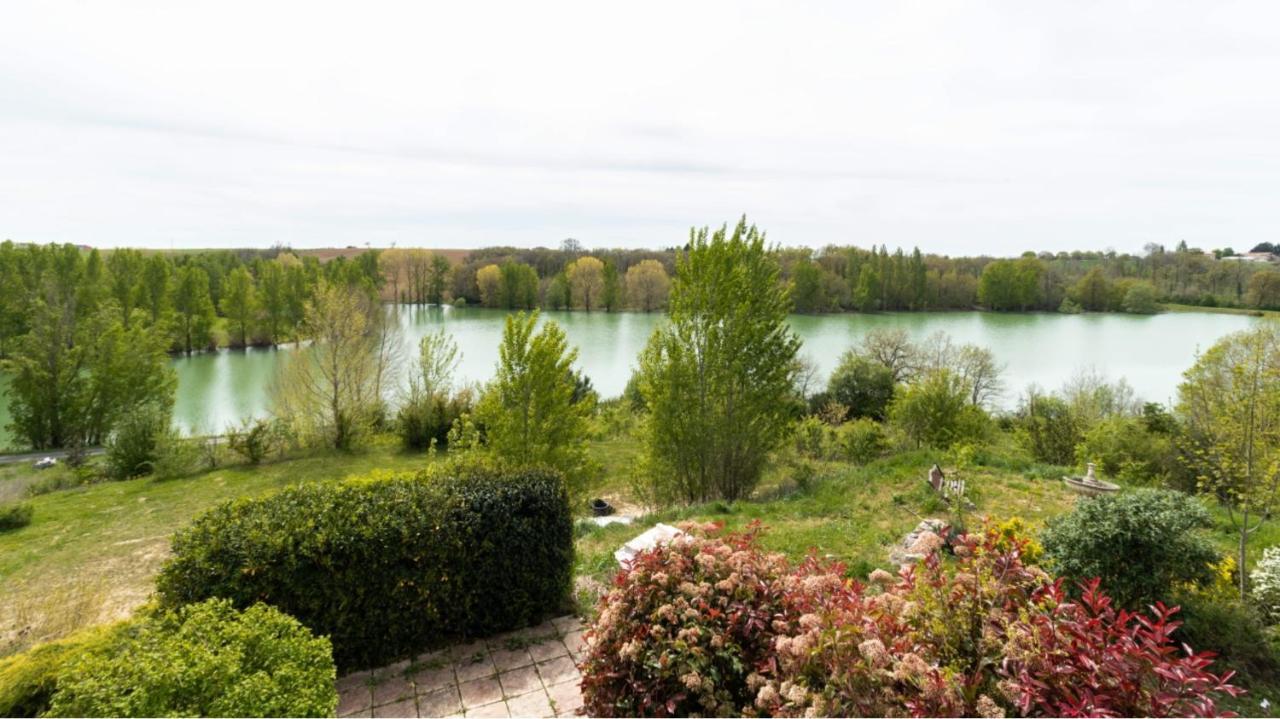 La Découverte, Jacuzzi, Sauna, et Terrasse avec vue sur lac à la campagne entre Toulouse et Auch Catonvielle Exterior foto