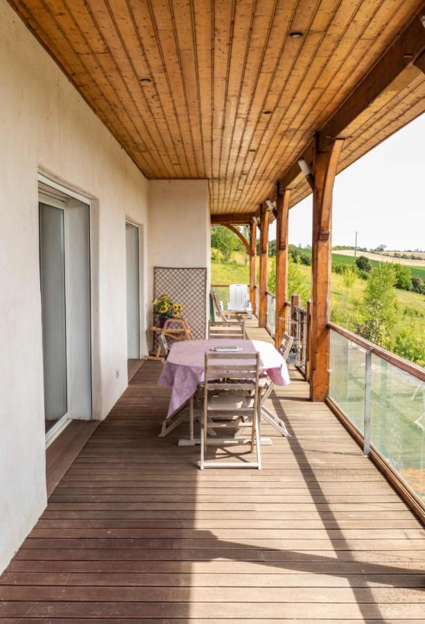 La Découverte, Jacuzzi, Sauna, et Terrasse avec vue sur lac à la campagne entre Toulouse et Auch Villa Catonvielle Exterior foto