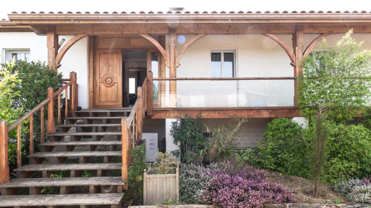 La Découverte, Jacuzzi, Sauna, et Terrasse avec vue sur lac à la campagne entre Toulouse et Auch Villa Catonvielle Exterior foto